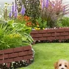 Landscape Plant Horticultural Fence Plastic Lawn Picket Garden Frame