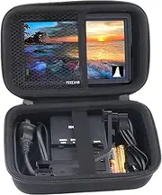 JINMEI Hard EVA Carrying Case Compatible with FEELWORLD FW568 5.5 inch DSLR Camera Field Monitor Video Storage case.