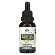 Amazing Herbs, Moringa Leaf Liquid Extract, 100 mg, 1 fl oz (30 ml)