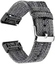[RAYESS] Band For Garmin Epix Fenix 7 7X 5 5X Plus 6 6X Pro 3 3HR 22 26mm Soft Nylon Watchband Strap Smart Watch Bracelet Accessories