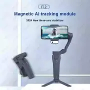 F12APP 3-Axis Handheld Gimbal AI Tracking Smartphone Stabilizer With Fill Light
