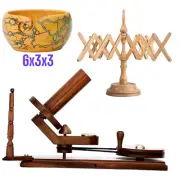 MIX WOOD WOODEN WINDER SET FOR YARN WINDER YARN KNITTING WINDER BALL WINDER
