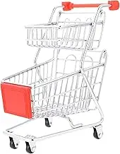 Vaguelly 1pc Mini Shopping Cart for Simulation Trolley for Desktop Storage Design for Organizing Small Items Handicraft Decoration