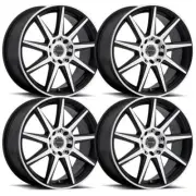 (Set-4) Raceline Storm BMF 16X7 4X100/4X108 +40mm wheels rims 16 inch (for: Suzuki)