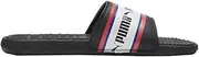 [PUMA] Womens Cool Cat Stripe Repeat Slide Sandals Sandals Casual - Black - Size 12 M