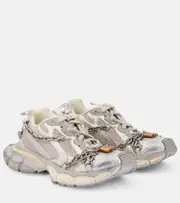 [Balenciaga] Balenciaga 3XL Chain mesh sneakers AU 6 silver