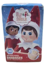 The Elf On The Shelf 20 Antibacterial Adhesive Bandages, NIB