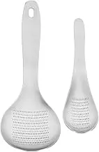 MUCKLILY 2Pcs Stainless Steel Ginger Crushers Garlic Grinders Kitchen Gadgets for Cooking Food Preparation Easy to Clean Odor Compact for Storage