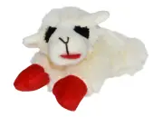 Multipet MP48375 Lamb Chop Dog Toy, Plush 10"