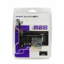 【祥昌電子】Uptech 登昌恆 M.2 to PCI-e轉接卡 支援M.2卡 2230 2242 2260 2280