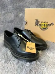 Size M6 - Dr. Martens 1461 MONO Black Smooth Leather Oxford 14345001