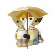 Goebel figurine Rosina Wachtmeister cats Amici sotto l ombrello deco figurine...
