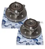 Front L + R Wheel Hubs + Bearings for Mini Cooper R50 R52 R53 31226756889 SET 2 (for: Mini)