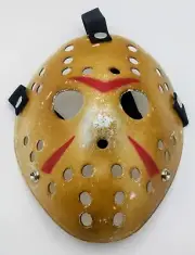 NEW Jason Vorheese Halloween Mask Adjustable Straps Hard Plastic Premium