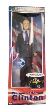 William Jefferson Bill Clinton President US 12" Talking Figure NIB Sealed #81946