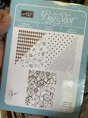 Stampin Up Sizzix Big Shot Die - Texturz Backgrounds #1