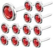 WHAMVOX 100pcs Craft Brads Large Round Brads Fasteners Metal Paper Fasteners for DIY Scrapbooking
