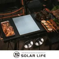 在飛比找Yahoo奇摩購物中心優惠-Solar Life 索樂生活 IGT一單位秒收烤肉爐桌板.