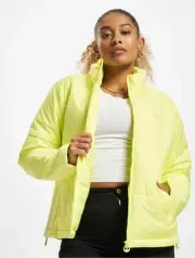 Adidas Originals Short Puffer Jacket Yellow UK Size 10 H20214