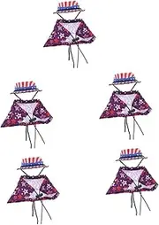 Sets Decorative Lizard Cloak Hat Polyester Hamster Wear Cloak Independence Day Accessory