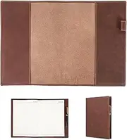 CONTACT'S FAMILY B5 Leather Journal Cover Case Handmade from Crazy Horse Leather B5 Notebook Cover for Travel, Storage, Journal, Planner, Diary