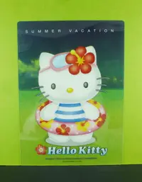 在飛比找樂天市場購物網優惠-【震撼精品百貨】Hello Kitty 凱蒂貓 墊板 藍泳圈