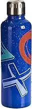 Paladone Playstation Water Bottle, Metal Sports Bottle