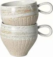 Robert Gordon Ceylon Mug Set of 2 White