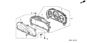 Genuine Honda Meter Assembly 78120-S5P-A71