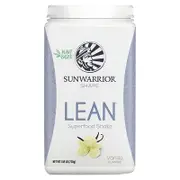 Sunwarrior, Lean Superfood Shake, Vanilla, 1.59 lb (720 g)
