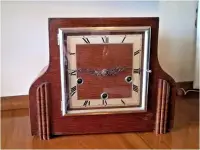 在飛比找Yahoo!奇摩拍賣優惠-【機械鐘行家】 古董鐘 座鐘 老鐘 發條鐘 擺鐘 咕咕鐘英國