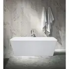 1700mm Rectangle Freestanding Bath Tub Slim Edge Sanitary Grade Acrylic
