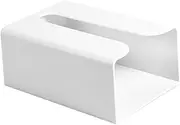 Anneome 1pc Wall-Mounted Tissue Storage Holder Stylish Bathroom Tissue Box Container for Paper and Tissues for Modern Home Decor