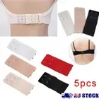 two buckle Women Belt Adding Bra Extender 2 Hooks Strapless Bra Extension Strap