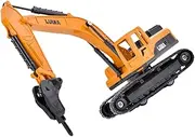 Vaguelly 1 Set Digger Engineering Play Set Car Toy for Toddlers Children's Cars Toy Fun Toy for Children Cognitive Educational Plastic Orange