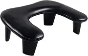 Generic U Shape Nail Arm Rest Stand,Nail Hand Rest Pillow Cushion,Professional Nail Rest Stand,Detachable Non Slip for Nail Art Tech, black