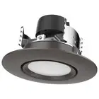 Satco S11856 7.5W =50W LED Direct Wire Downlight Gimbaled CCT Selectable Bronze
