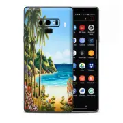 Skins Decal Wrap for Samsung Note 9 - Beach Water Palm Trees