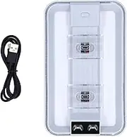 Alomejor Controller Charger Dock with RGB Lights Fast Charging with Real Time LED Indicators for Console Controller