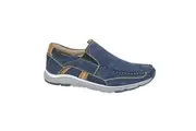 Roamers Mens Nubuck Superlight Casual Shoes (Navy) (9 UK)