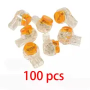100PCS Twin 2 Wire Scotchlok Scotch Lock Gel Fill Splice Crimp Connector