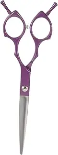 Happyyami Barber Scissors Straight Salon Barbers Shear Trimming Men Hairdressers Hair Cut Cutter Professional Case Grooming Hair Scissors Haircut Scissor Scissors for Hair Stainless Steel