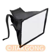 Portable 15*17cm Flash Diffuser Mini Flash Softbox for DSLR Camera