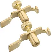WHAMVOX 2pcs Plated Erhu Fine Tuners Precision Tuning Tools for Stringed Instruments Compact Design for Musicians Enhanced Tuning and Portability