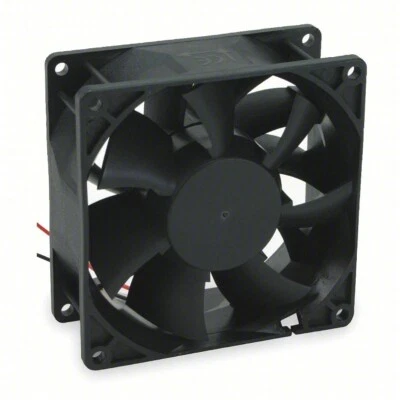 (1 Qty) DAYTON 2RTH7 Axial Fan Square 48V Dc - Phase 84.1 Cfm 3 1/8 In W
