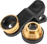 TEHAUX Multi-Purpose Phone Camera Lens Set Wide Angle Macro Fisheye Lenses with Clip for All Smartphones