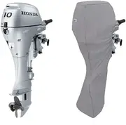 Oceansouth Outboard Motor Full Cover Compatible with Honda (Compatible with Honda 2CYL 222cc BF8 BF9.9 BF10 Full Cover (L) 20in/563mm Leg (2000>), Outboard Motor Full Cover Compatible with Honda)