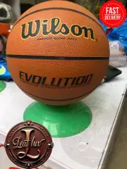 Official Indoor Basketball Wilson Evolution Size 7 - Game Ball High Grip