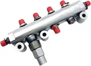 Common Rail Fuel Tube Assembly 438-3416, Compatible for CAT E320D Excavator C6.4 Engine, High-Pressure Fuel Line Replacement