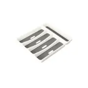 Cutlery Drawer Organiser 5 Compartments Tray Drawer Insert Kitchen Storage Rack